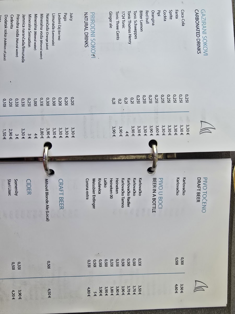 Virada Bar Menu - Image 2